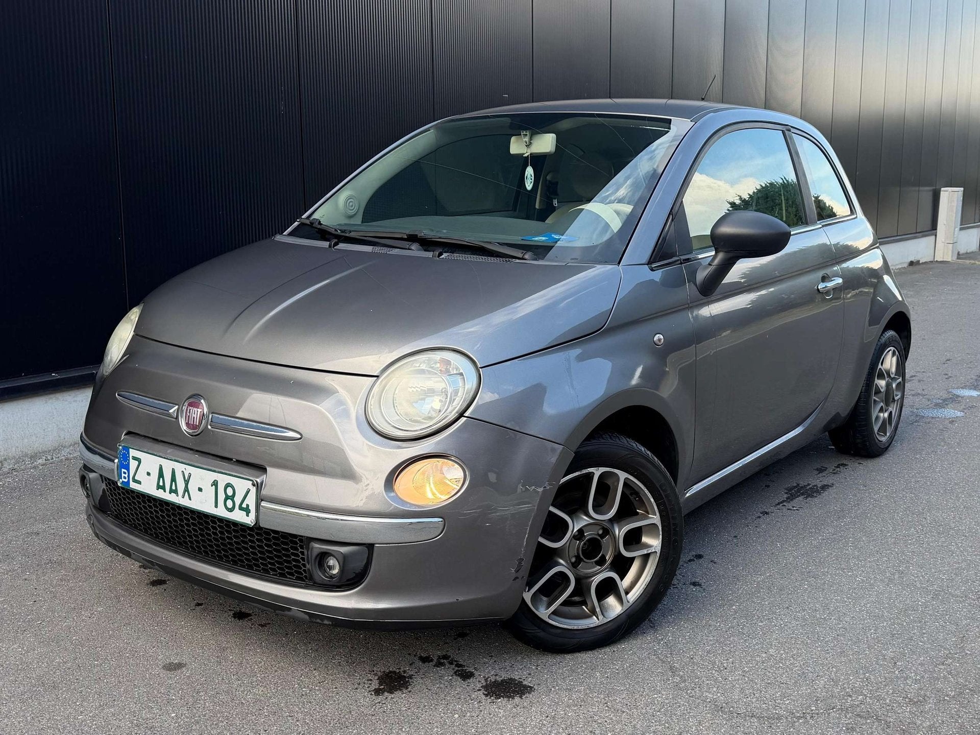 Fiat 500 0.9 T TwinAir Pop Stop, Autos, Fiat, Beige, Entreprise, Boîte manuelle, Entretenue par le concessionnaire