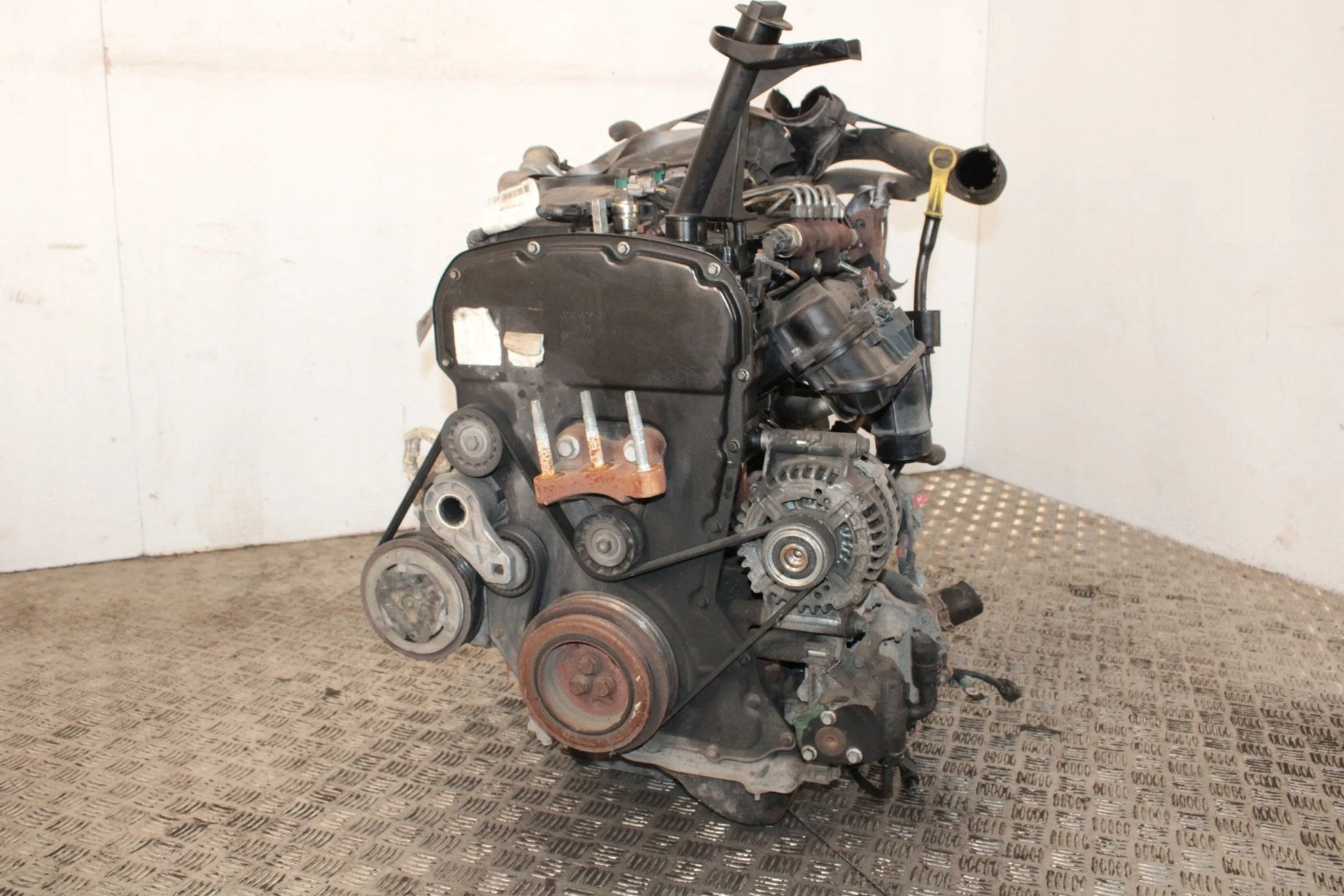 Moteur QVFA Complet FORD TRANSIT, Envoi, Utilisé, Skoda