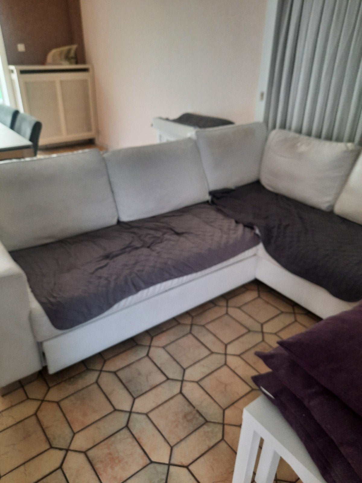 gratis hoekzetel met bed, Ophalen