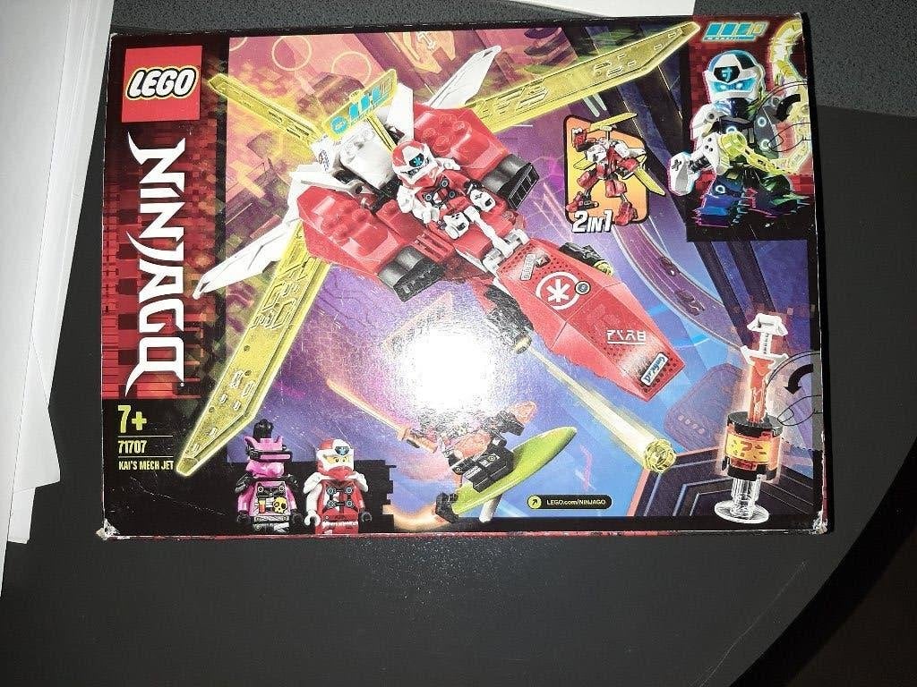 Set Lego Ninjago 71707 Kai's Mech Jet + boîte, Enlèvement ou Envoi, Lego, Ensemble complet, Comme neuf