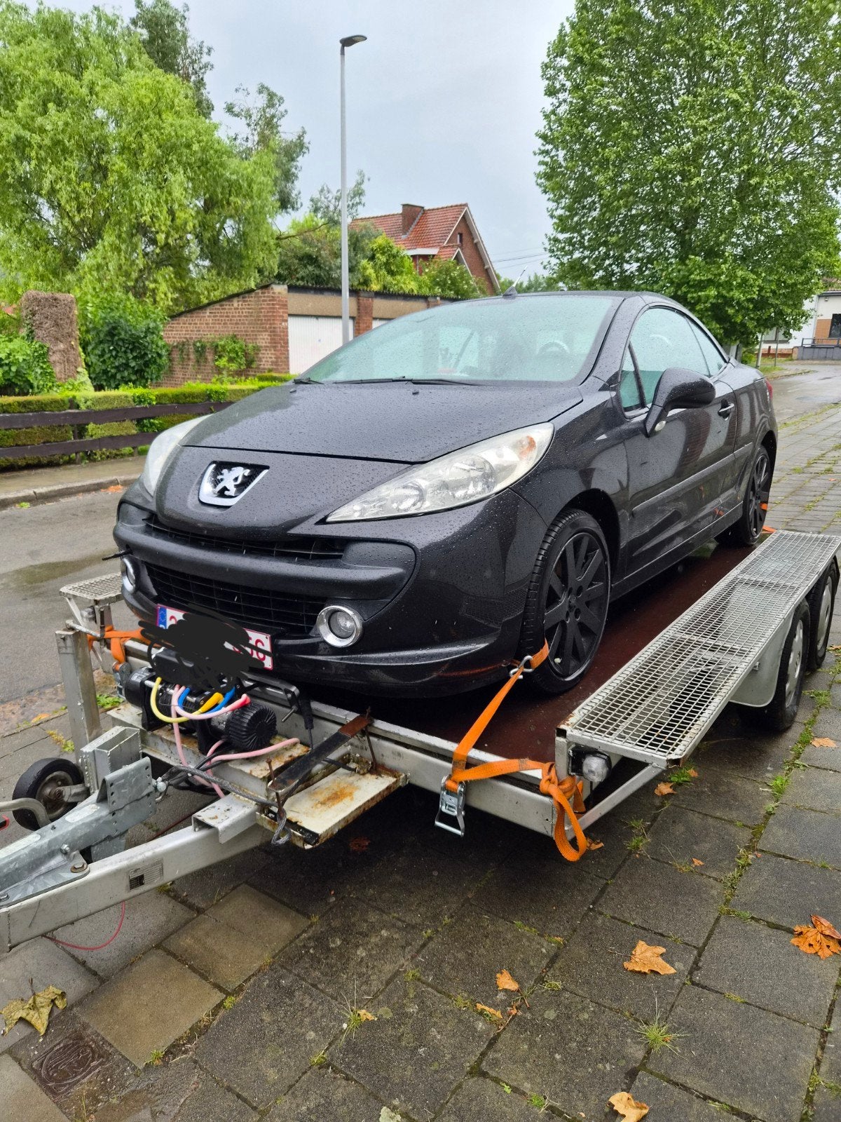 207cc en panne, Achat, Intérieur cuir, Cabriolet, Noir