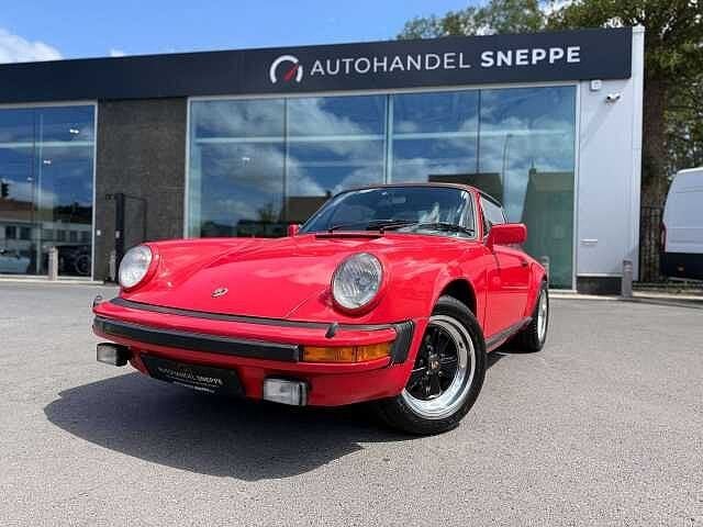 Porsche 911 Porsche 911 Targa 3.0 Sc, Auto's, Porsche, Bedrijf, Benzine, Coupé, Handgeschakeld, Rood, Zwart