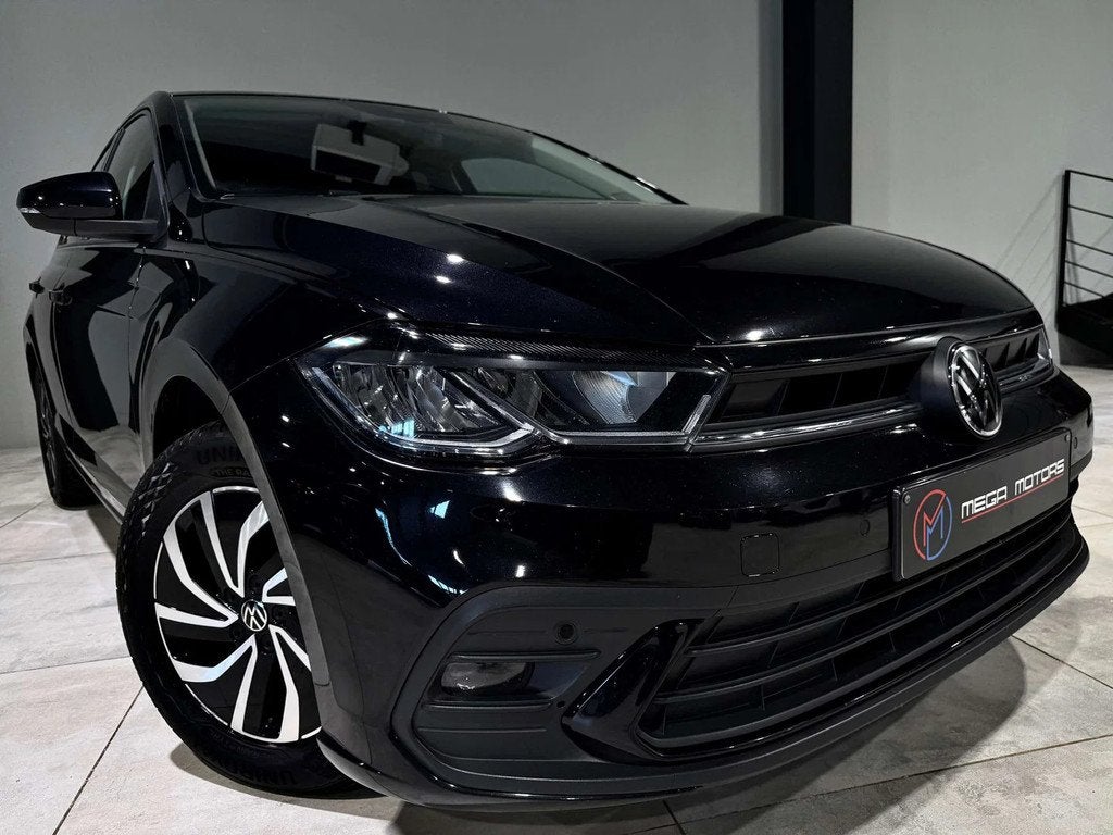 Volkswagen Polo 1.0 TSi 95CV ViRTUAL COCKPiT CAMERA CARPLAY, Stof, 95 pk, Zwart, Bedrijf