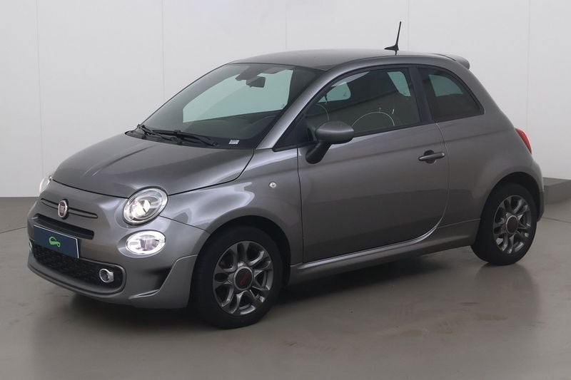 Fiat 500 1.2i sport (eu6d-temp) 69, Autos, 1242 cm³, Argent ou Gris, Achat, Euro 6