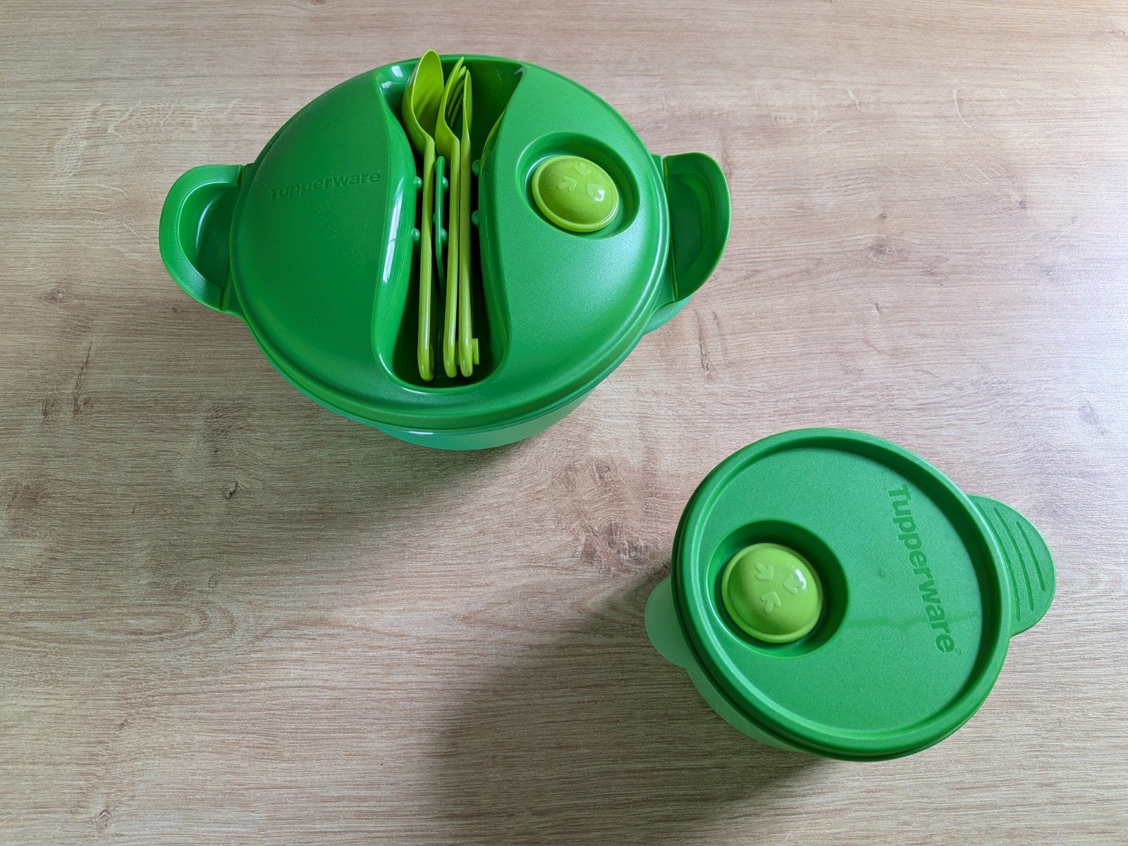 Tupperware on-to-go, Bewaardoos, Met bestek, Nieuw, Ophalen of Verzenden