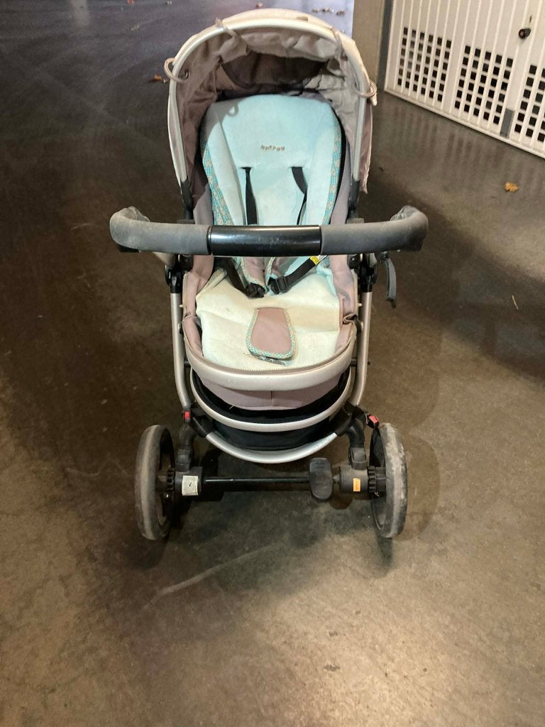 Kinderwagen en Maxicosi, Enfants & Bébés, Poussettes & Combinaisons, Comme neuf, Pneus, Enlèvement, Poussette