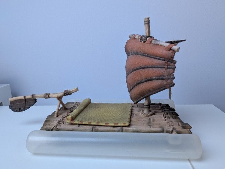 Schleich - radeau, Enlèvement, Utilisé