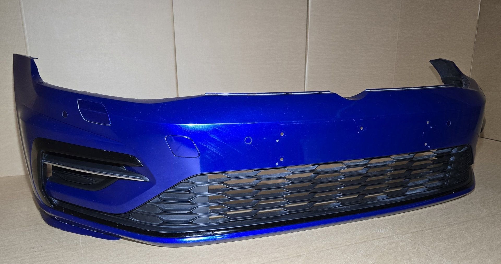 Voorbumper VW Golf 7 VII 7.5 FACELIFT R-LINE 4xPDC KLS, -, Origine de la pièce connue, Utilisé, -