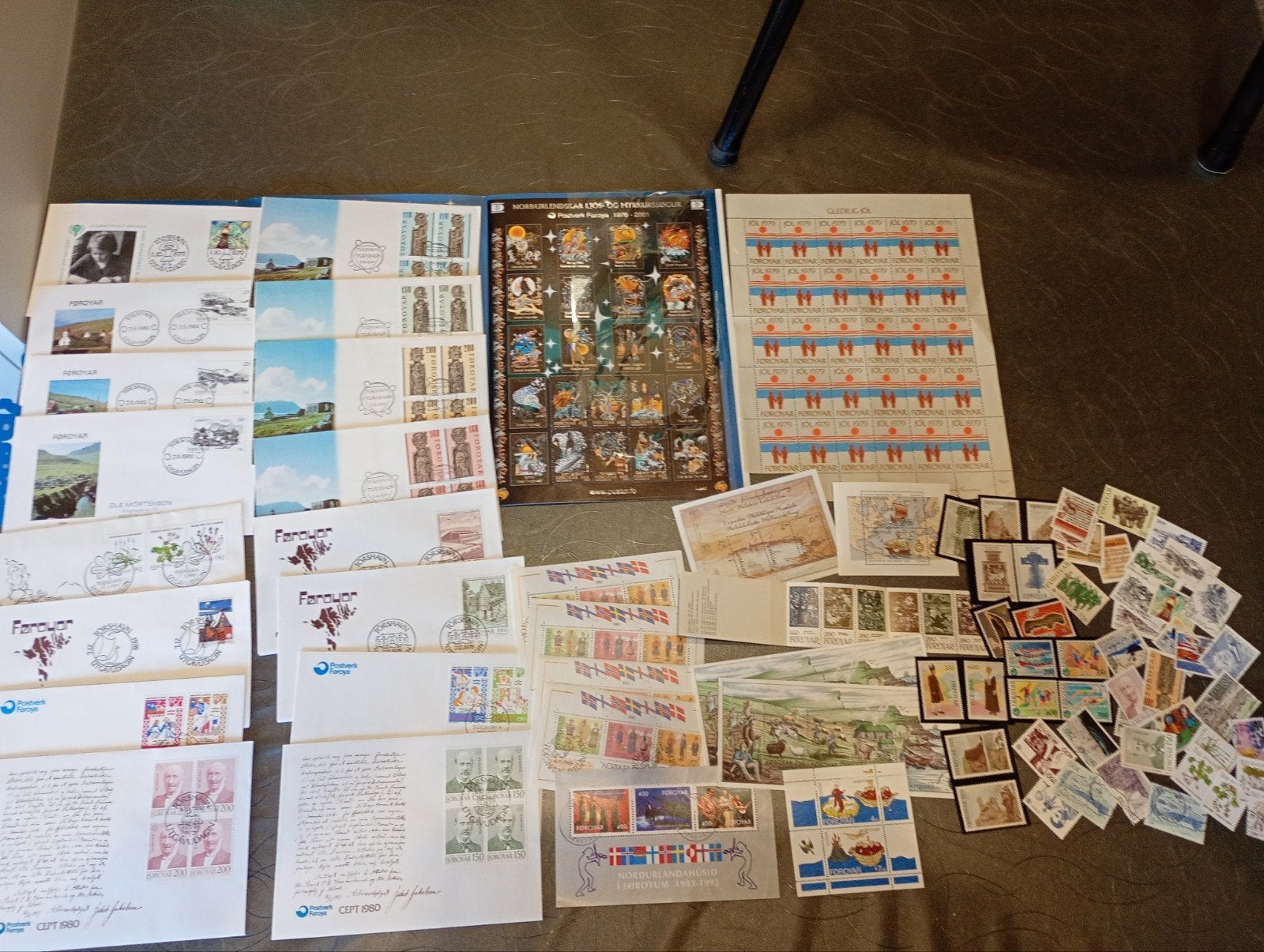 R21) joli lot de timbres des îles Féroé, Timbres & Monnaies, Enlèvement ou Envoi