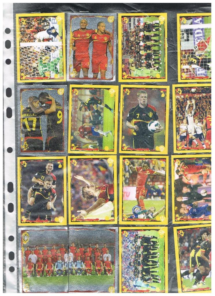 FAMILLE DE PANINIS DES DIABLES ROUGES BELGES, Envoi, Neuf, Affiche, Image ou Autocollant