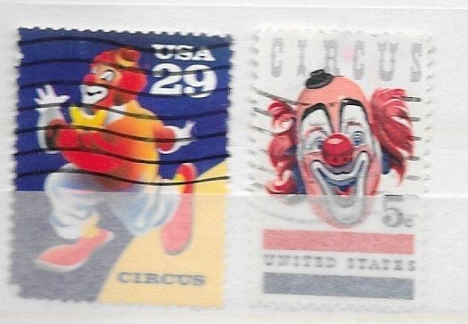 Timbres Cirque usa, Envoi