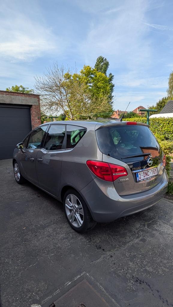 Opel Meriva Cosmo 1.4 benzine 120 pk Turbo, Auto's, Voorwielaandrijving, Euro 6, 4 cilinders, Leder en Stof