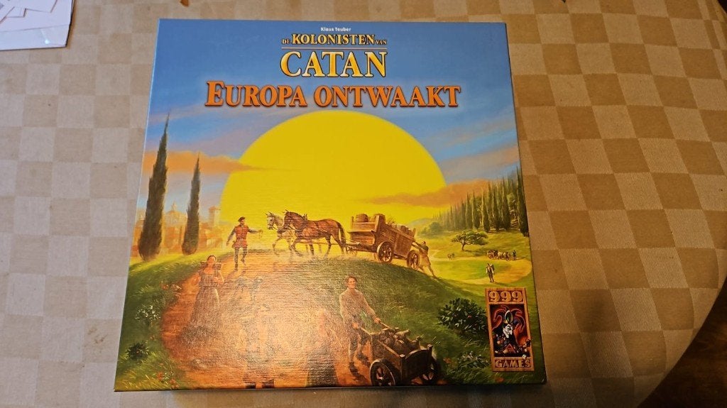 Bordspel de Kolonisten van Catan Europa Ontwaakt 999, Hobby en Vrije tijd, Een of twee spelers, Ophalen of Verzenden, Nieuw