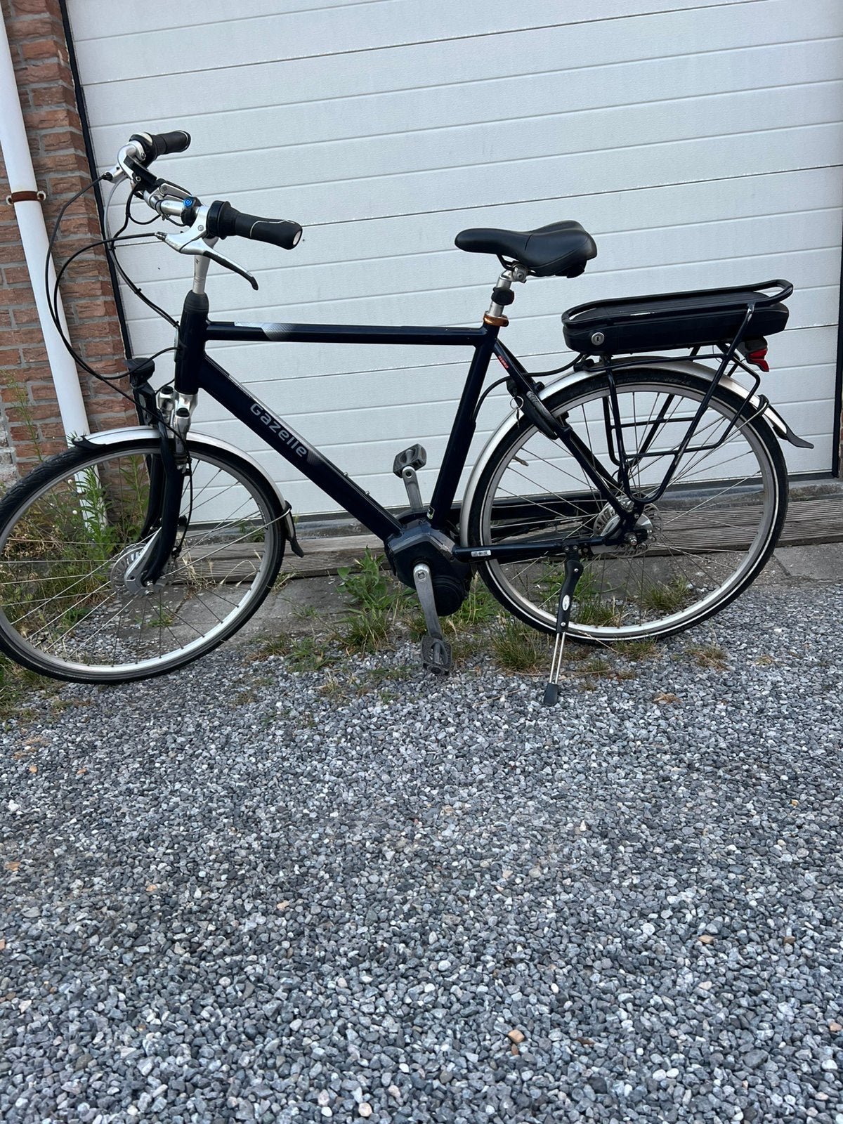 Elektrische heren fiets gazelle met middenmotor, Fietsen en Brommers, Elektrische fietsen, Zo goed als nieuw, Gazelle, Ophalen