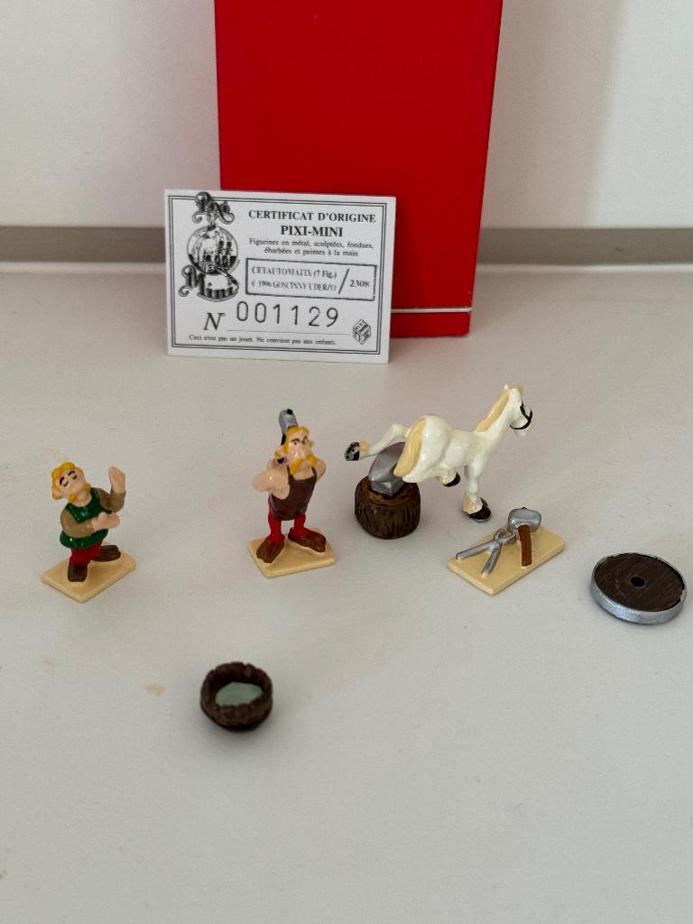 Cetautomatix - 7 figurines - pixi mini village Asterix, Enlèvement ou Envoi