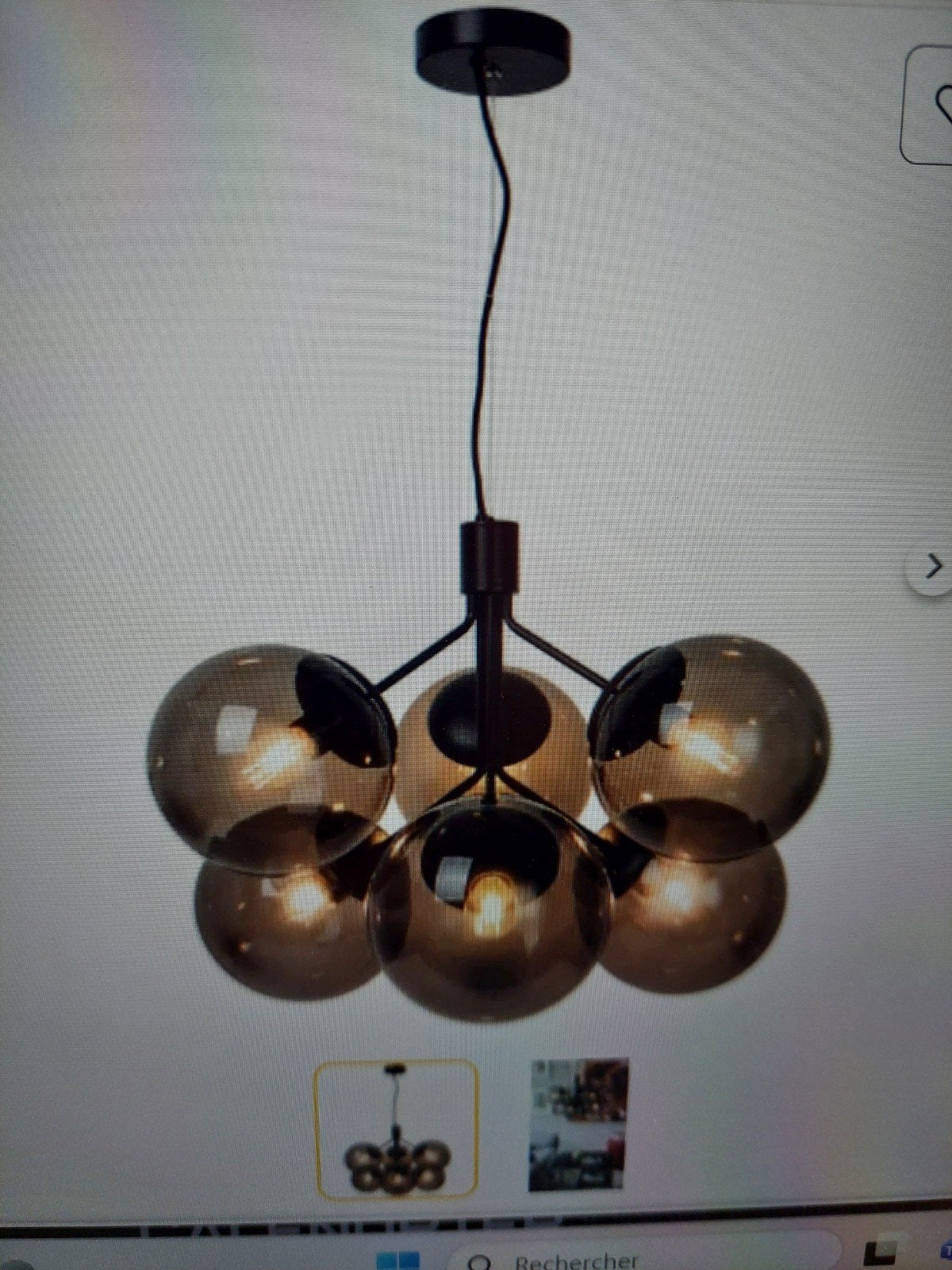 Suspension design vintage neuve, Maison & Meubles, Lampes | Suspensions, Enlèvement, Neuf