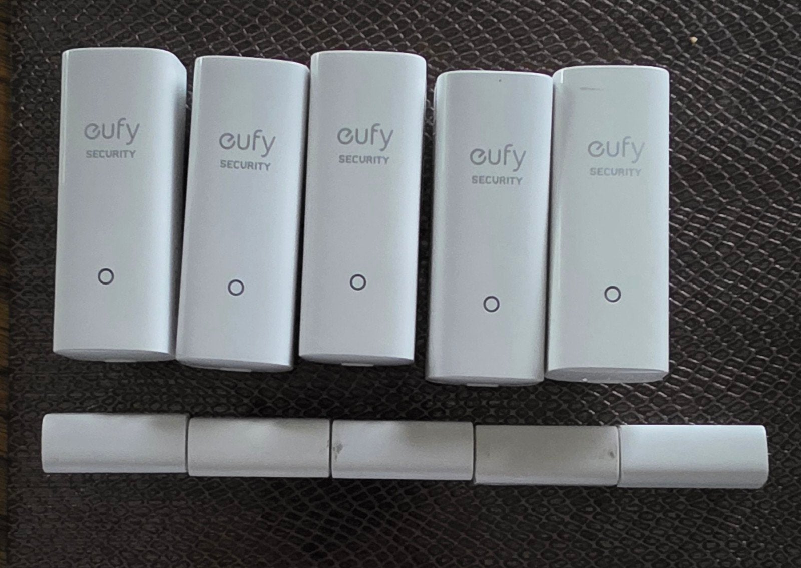 lot de 5 détecteur Eufy blanc, Bricolage & Construction, Systèmes d'alarme, Sans fil, Enlèvement, Utilisé, Fenêtre ou Porte