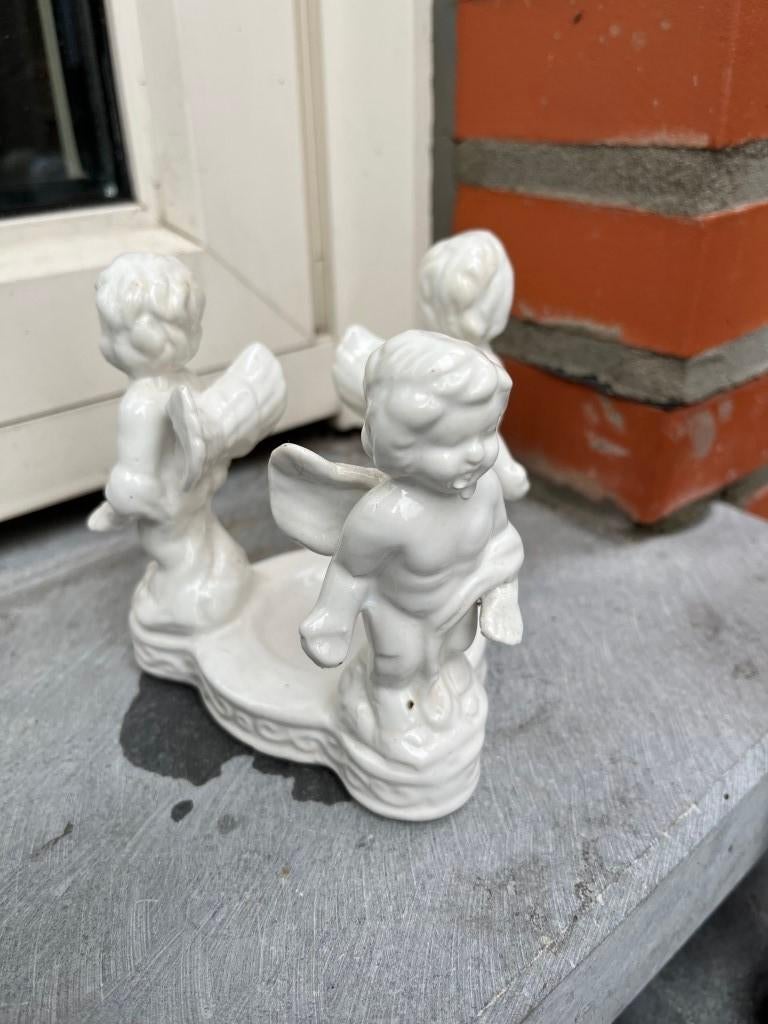 porseleinen beeldje 3 engeltjes, Ophalen of Verzenden