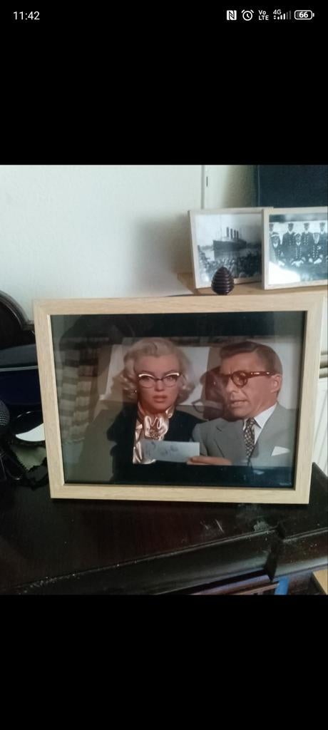 Marylin monroe.    Inglijst, Ophalen of Verzenden