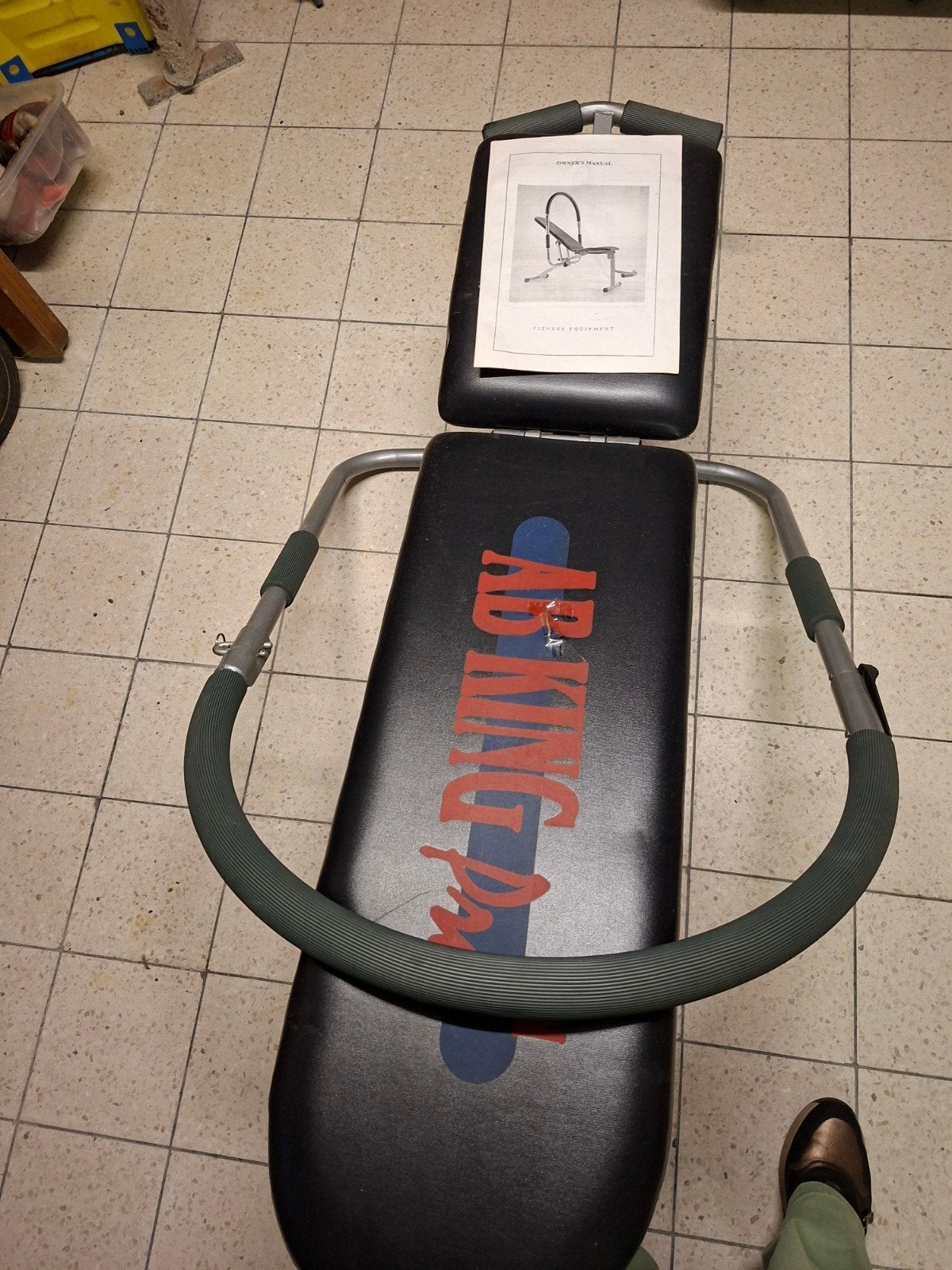 fitness toestel, Ophalen