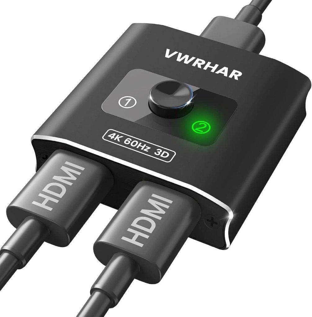 switch HDMI 1-2 bidirectionnel 4K 1080p Dolby (3 dispo), Enlèvement ou Envoi, Neuf