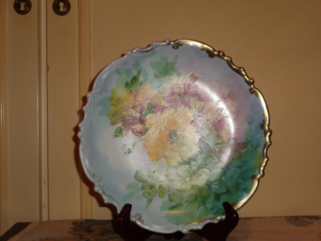 assiette en porcelaine Vienne, signée, Antiek en Kunst, Ophalen