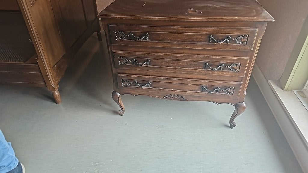 dressoir of klassieke houten ladekast, Maison & Meubles, 3 ou 4 tiroirs, 25 à 50 cm, Moins de 100 cm, Enlèvement