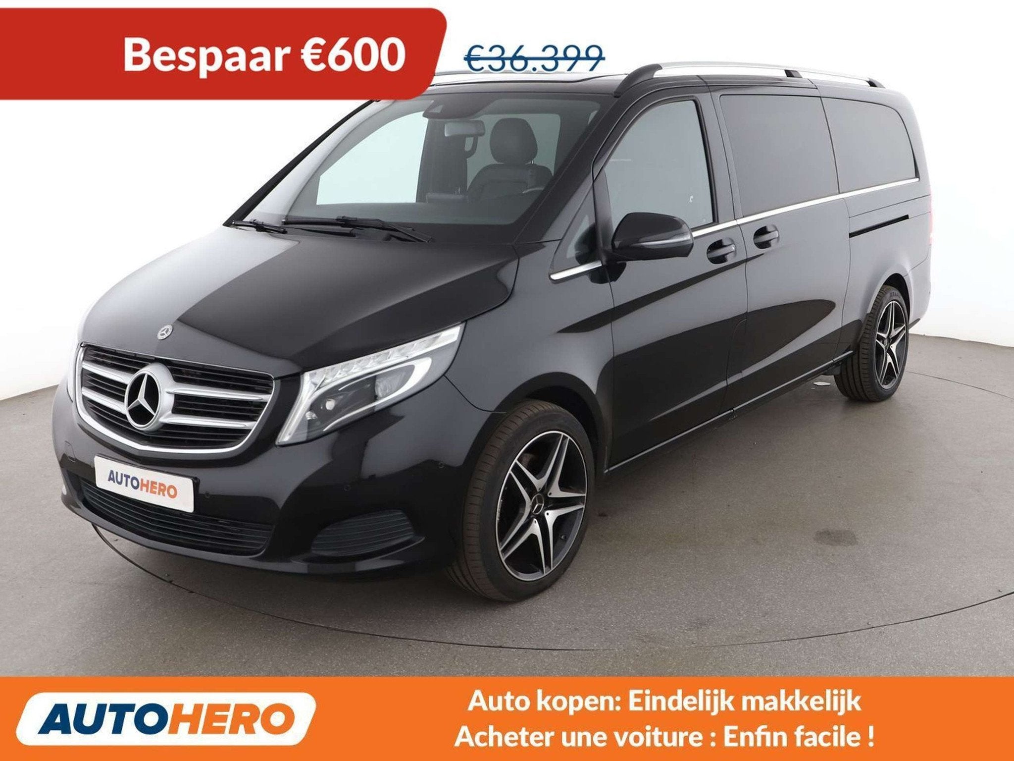 Mercedes-Benz V-Klasse 250 V 250 d extralang Avantgarde, Autos, Mercedes-Benz, Cuir, 7 places, Diesel, Automatique