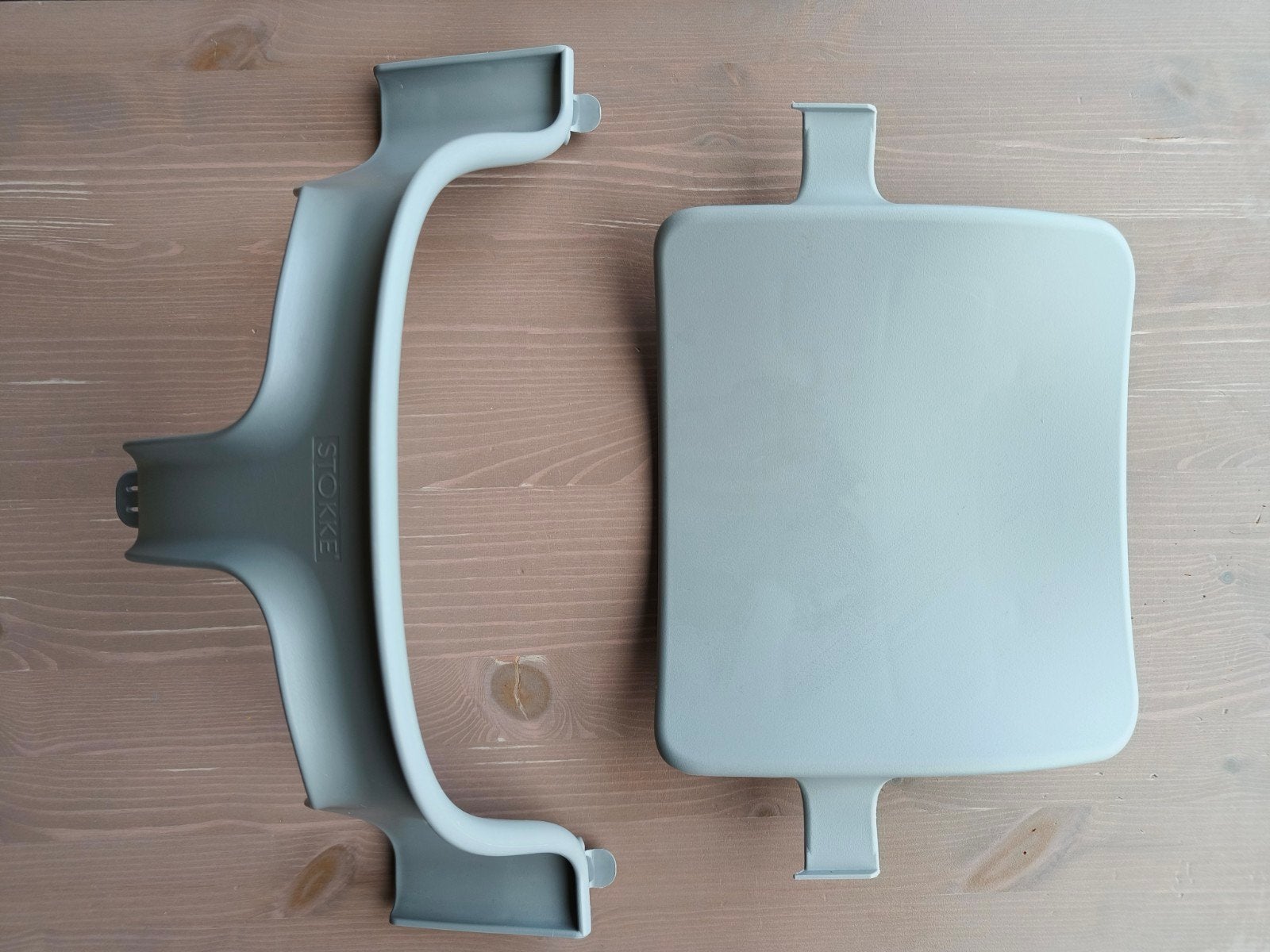 Stokke tripp trapp babyset storm grey, Kinderen en Baby's, Kinderstoelen, Ophalen