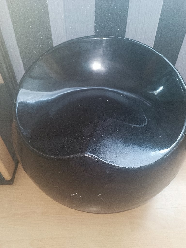 fauteuil pouf "ball chair" (reproduction Von Dupont de 1960, Maison & Meubles, Enlèvement, Utilisé