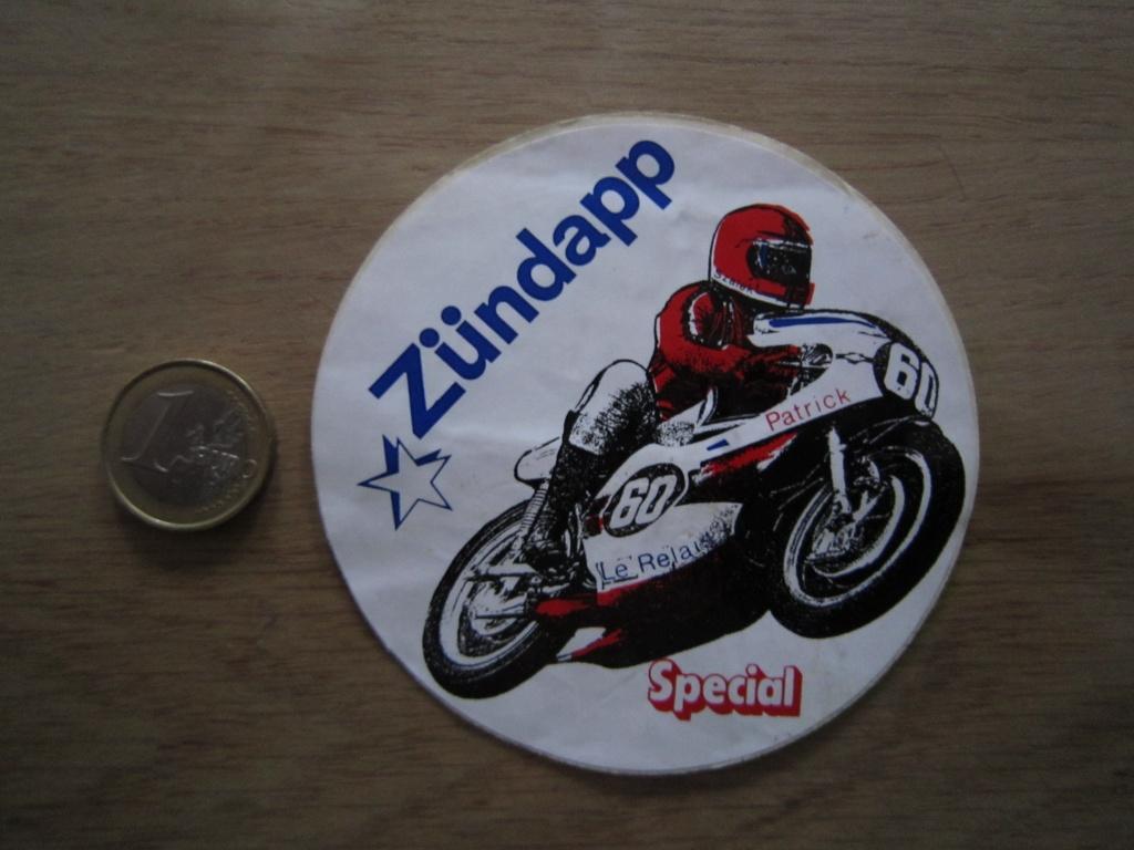 Autocollant rétro/vintage - Moto's Zündapp, Enlèvement ou Envoi, Comme neuf, Sport