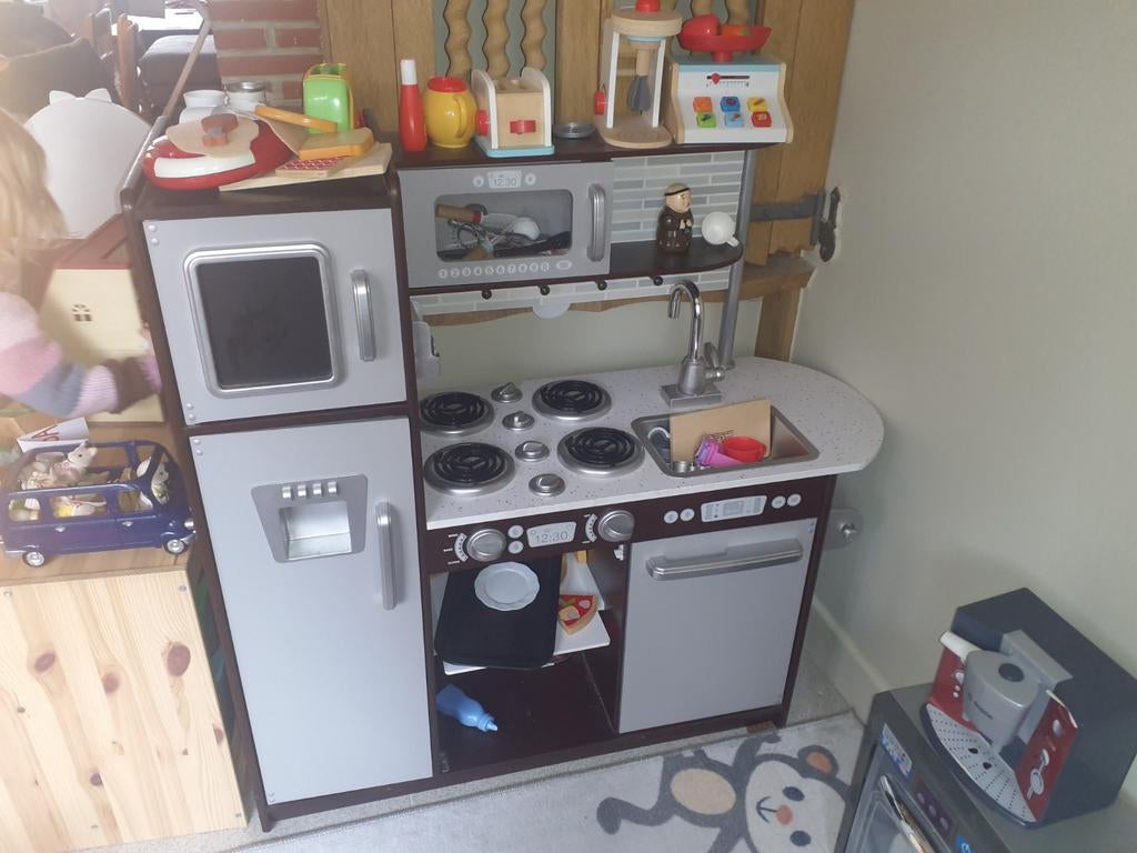 Speelkeuken met enorm veel toebehoren, Ophalen, Speelkeuken