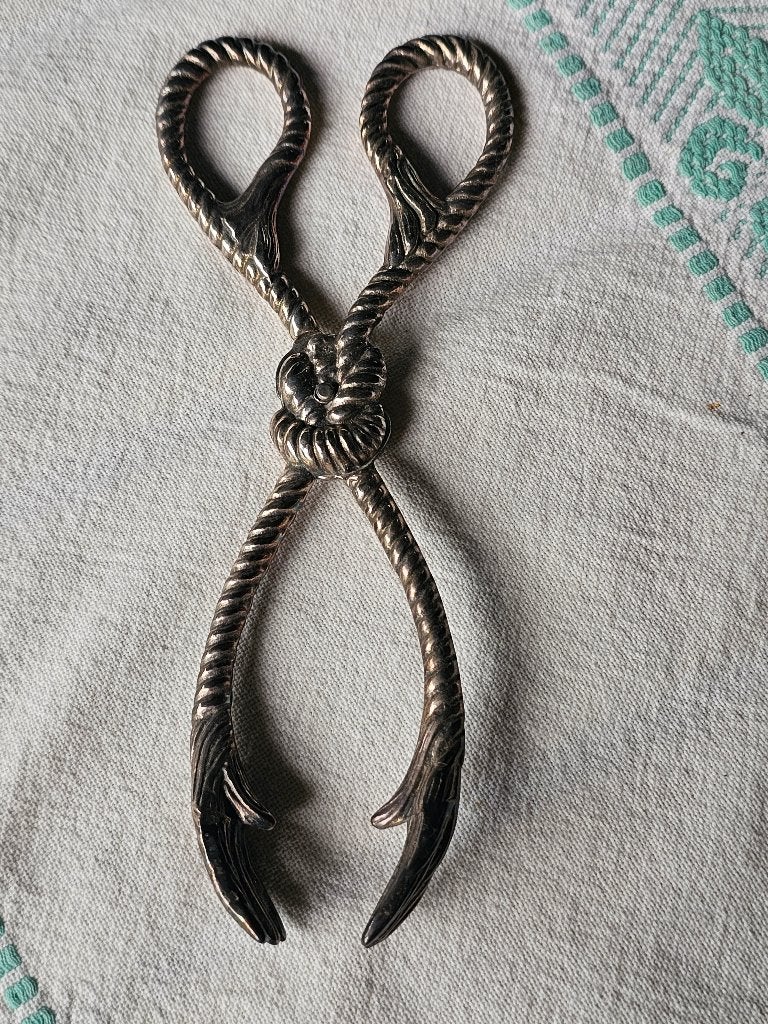 Verzilverde serveertang Valenti Spanje, Ophalen of Verzenden