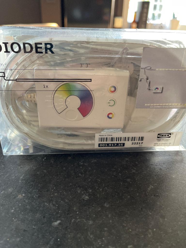 IKEA dioder led meerkleurig, Ophalen of Verzenden, Nieuw, Led-lamp