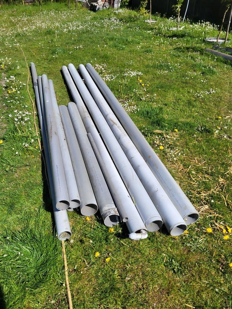 Pvc buizen, Ophalen, PVC