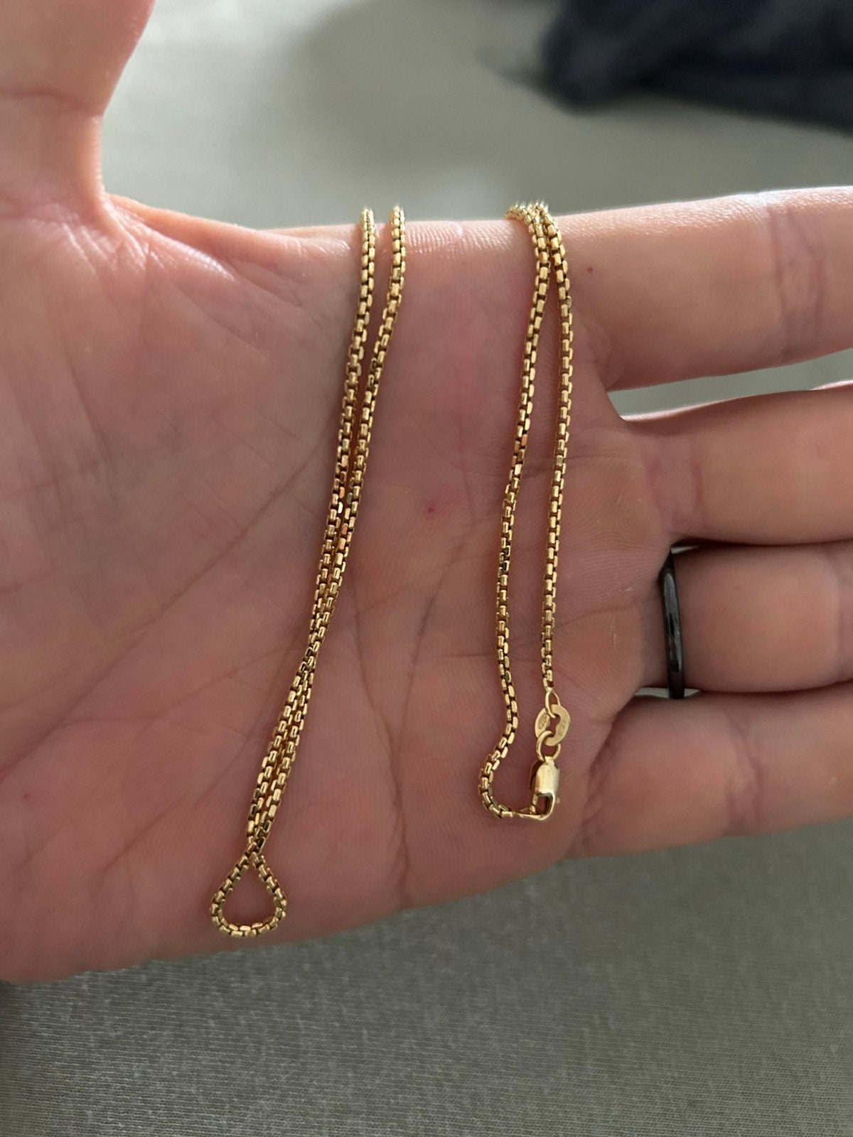 Collier en or, Enlèvement, Comme neuf, Or
