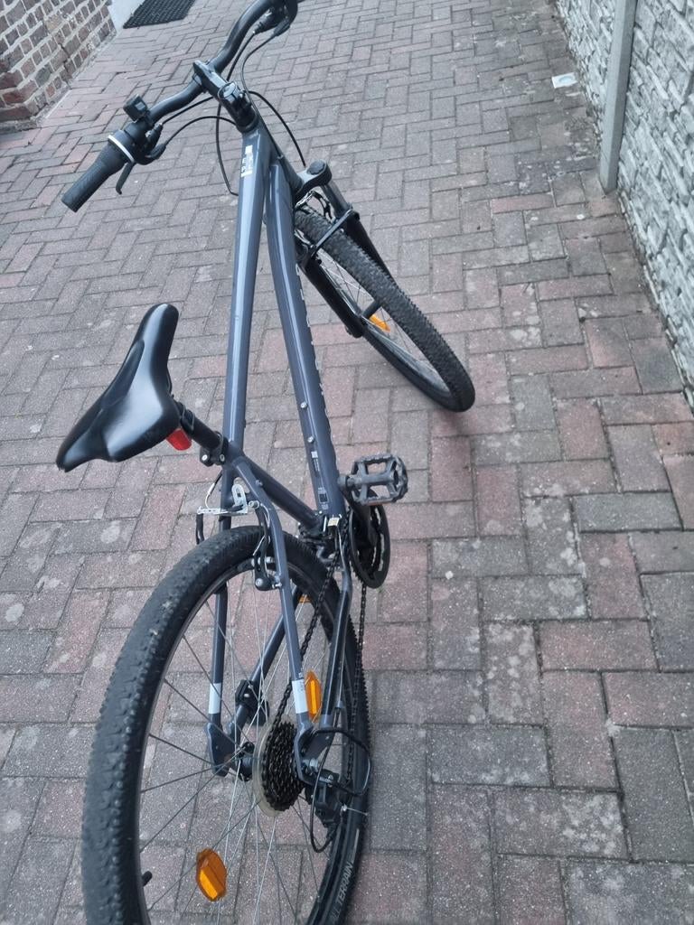 Nog nieuw, voor en achter licht., Neuf, Frein sur jante, 24 pouces ou plus, Guidon à 360°