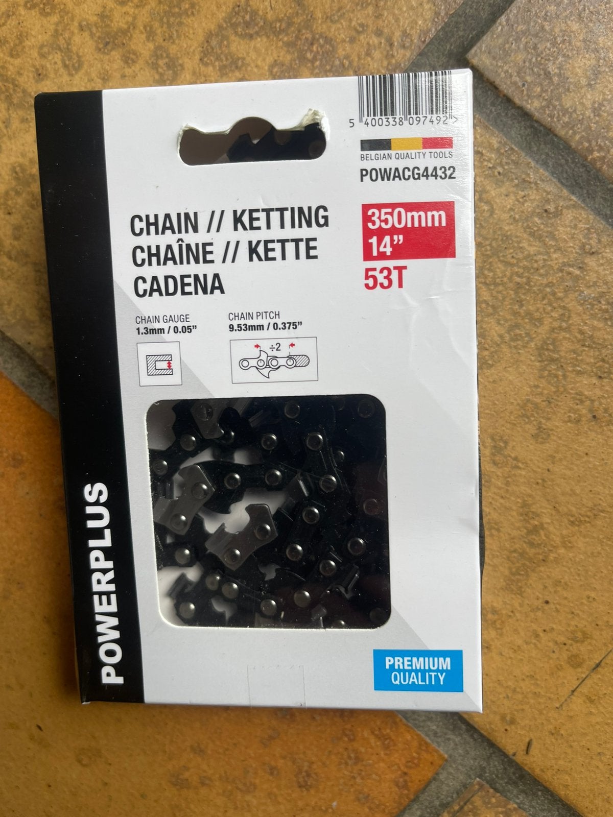 Ketting voor kettingzaag, Doe-het-zelf en Bouw, Ophalen, Zo goed als nieuw, Kettingzaag