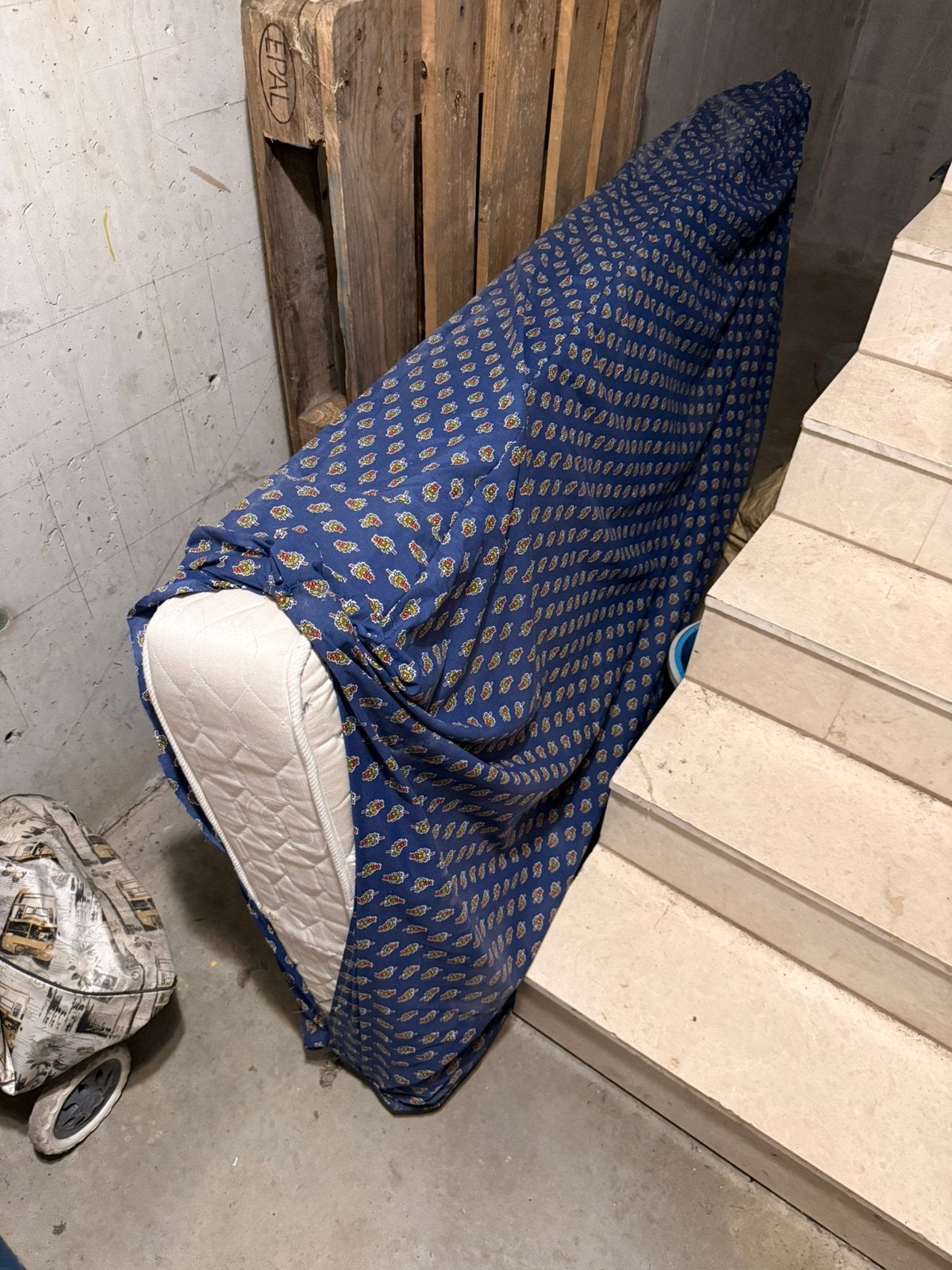 Eenpersoonmatras, Ophalen, Gebruikt, Matras
