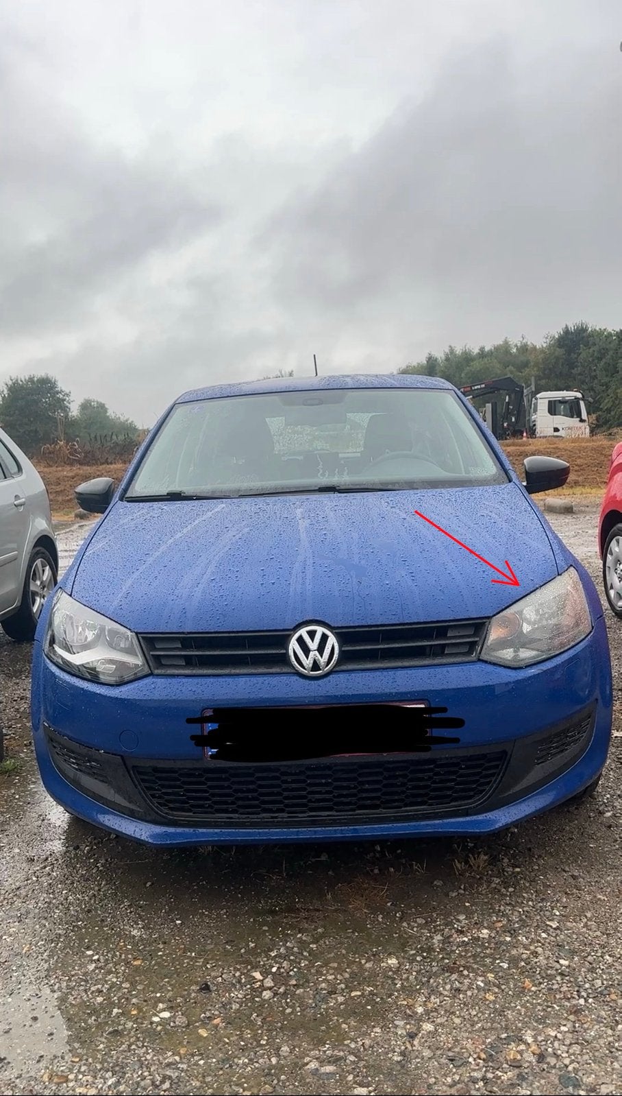 Koplamp VW POLO 6R, Ophalen of Verzenden, Gebruikt, Volkswagen