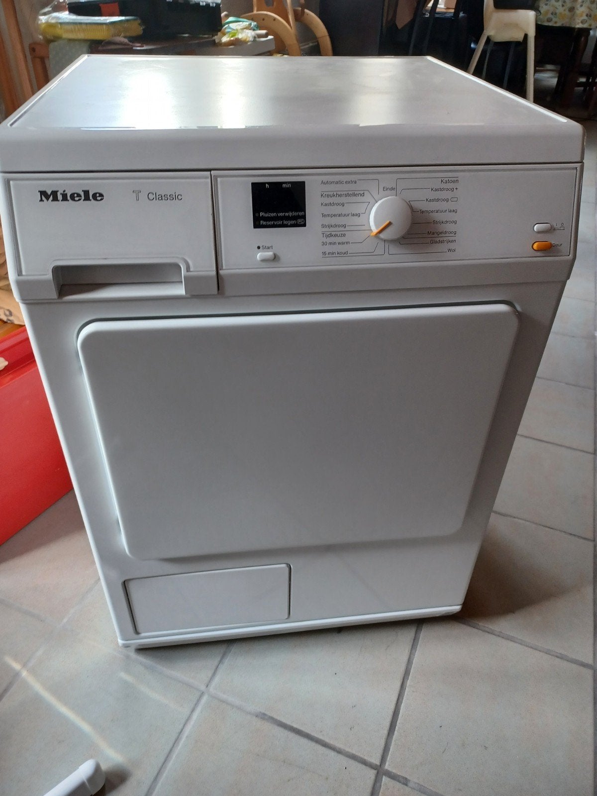 Schone Miele condensdroger, Elektronische apparatuur, Droogkasten, 8 tot 10 kg, Ophalen of Verzenden, Zo goed als nieuw, Voorlader
