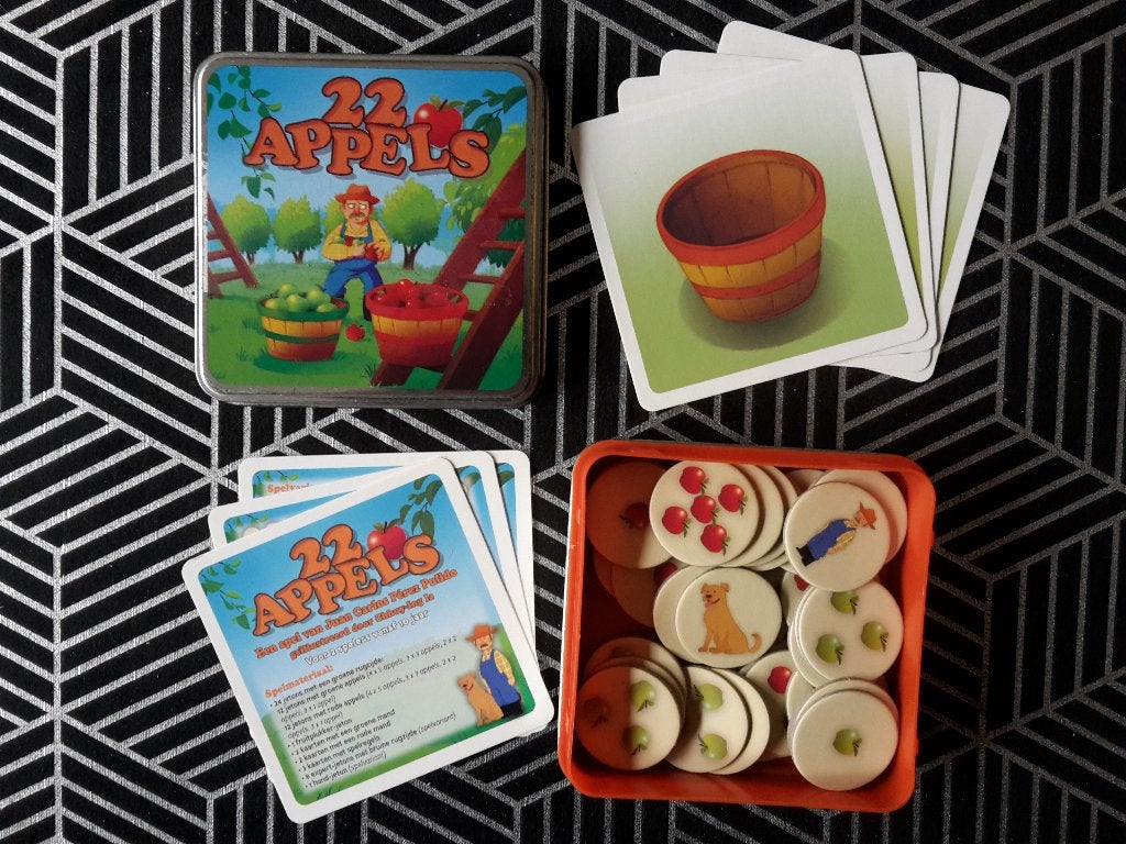 Nieuw spel 22 Appels, 2 spelers, 10+, + 1 gratis promo, 1 ou 2 joueurs, Enlèvement ou Envoi, Neuf, Asmodee