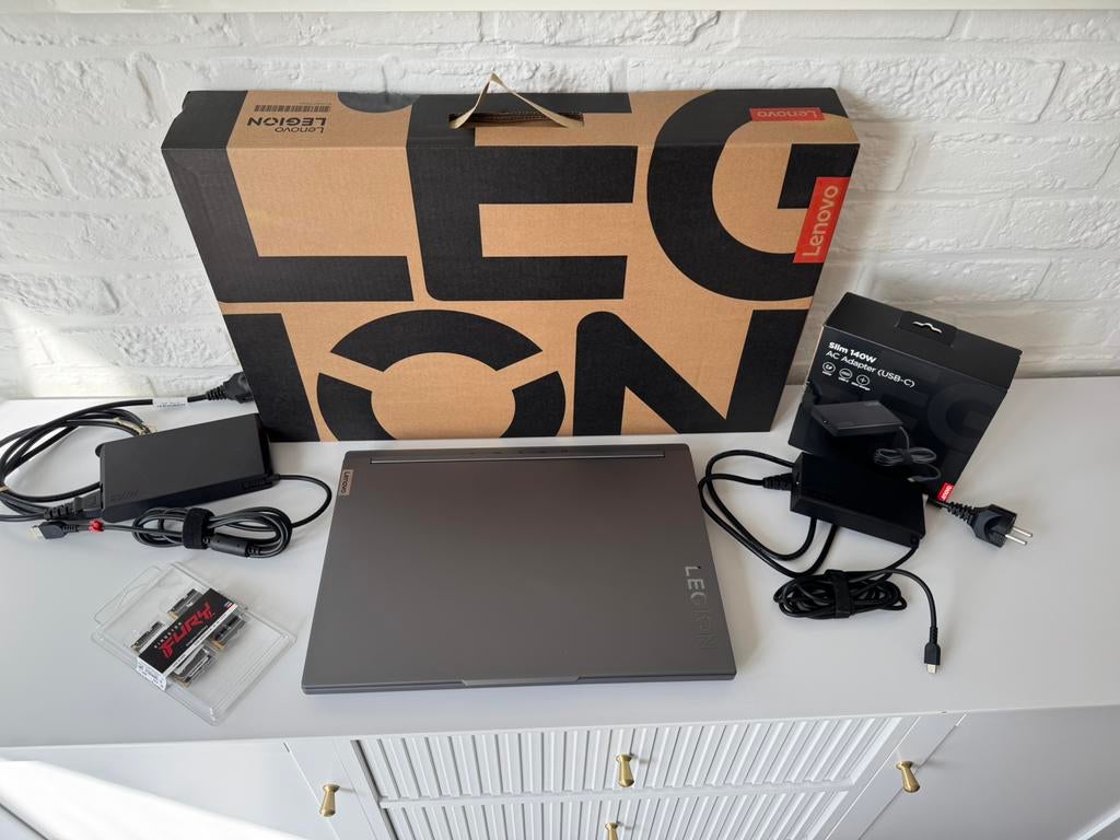 Lenovo Legion Slim 5 16AHP9 83DH006JMH - QWERTY, Ophalen, Met videokaart, AMD Ryzen 7 8845HS, Zo goed als nieuw