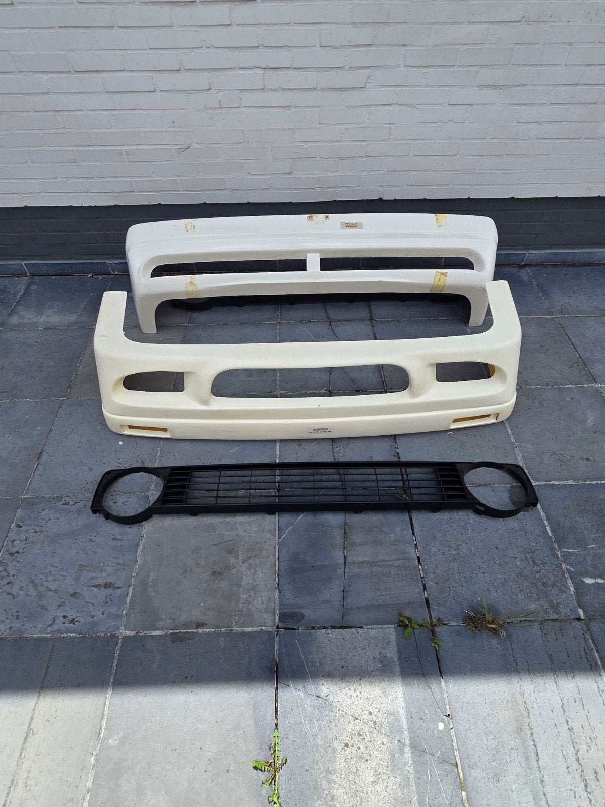 Vw RS bumper set+ grill Golf 1, Ophalen, Nieuw, Bumper, Volkswagen