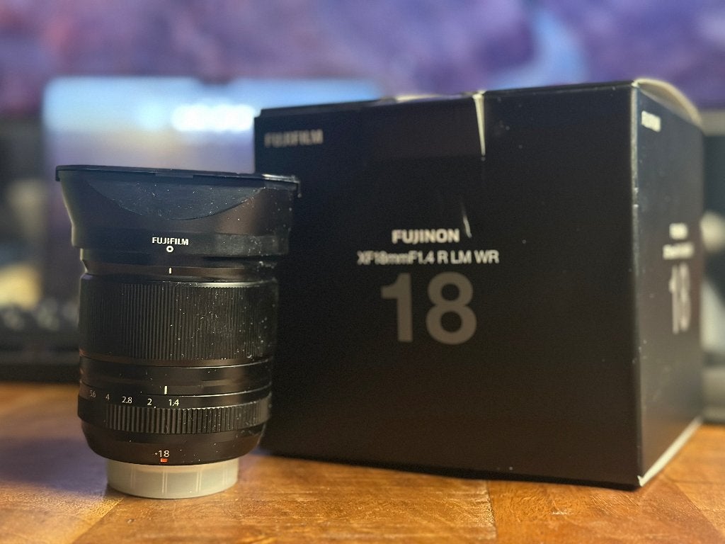 Fujinon XF18mm F1.4 R LM WR, Enlèvement, Utilisé