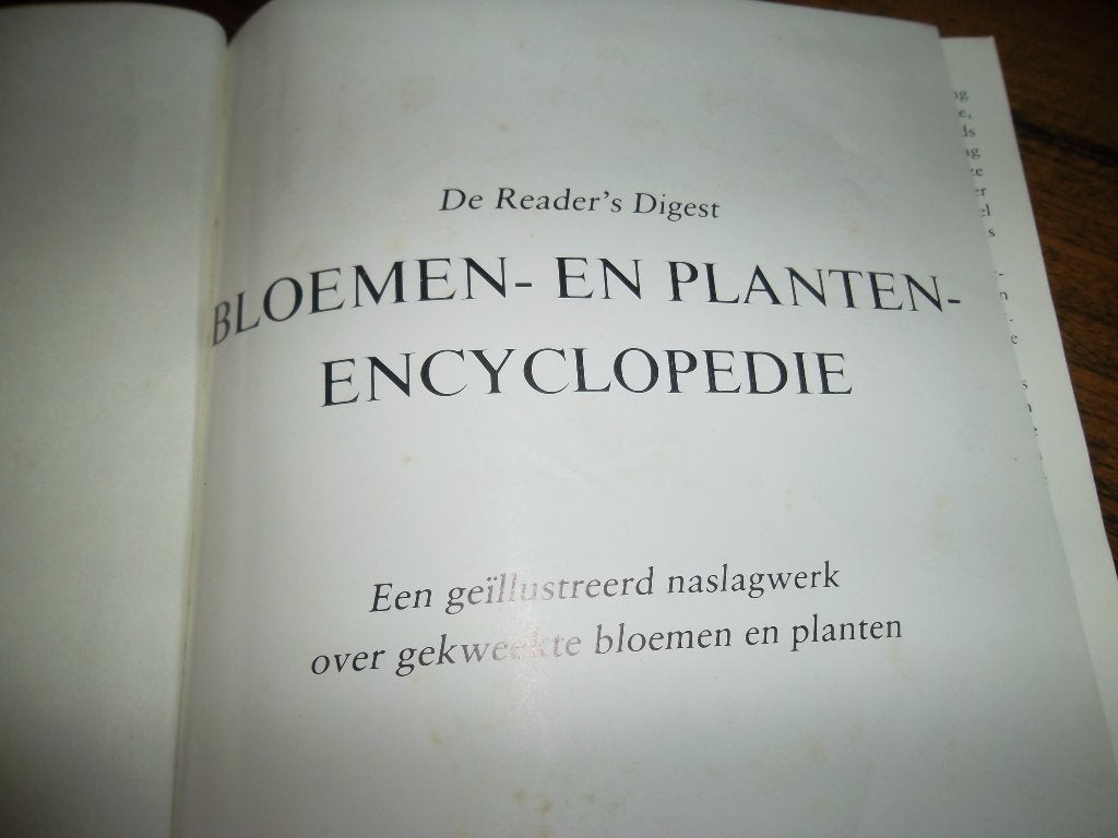 Boek over bloemen en planten, Livres, Enlèvement ou Envoi, Comme neuf, Fleurs, Plantes et Arbres