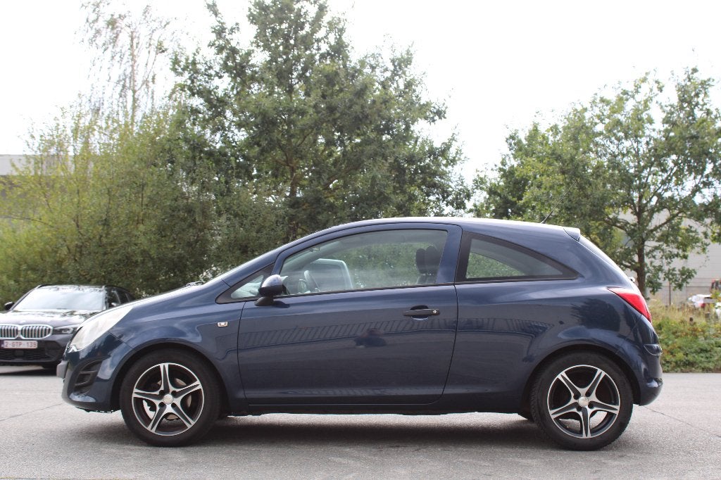 Opel Corsa 1.2 Enjoy Edition, Auto's, Voorwielaandrijving, 4 cilinders, Blauw, 1229 cc