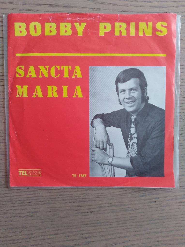 BOBBY PRINS: "Sancta Maria" - Ned. Vert./BOBBY PRINS-SETJE!, Cd's en Dvd's, Vinyl | Nederlandstalig, Fotohoes, Ophalen of Verzenden
