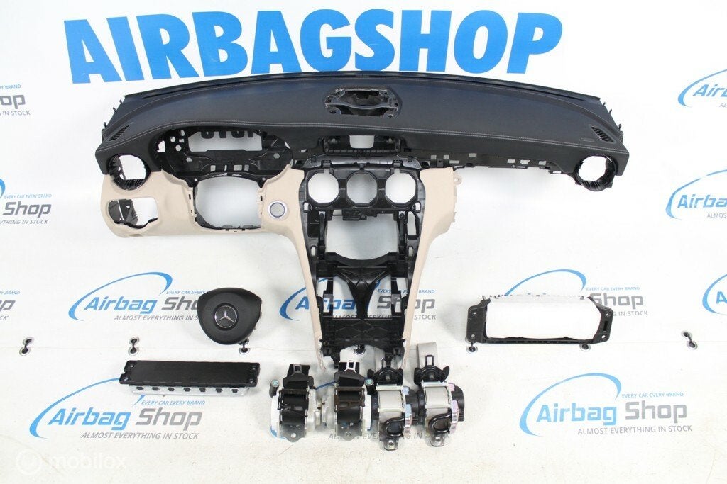 Airbag kit Tableau de bord cuir Mercedes C klasse W205