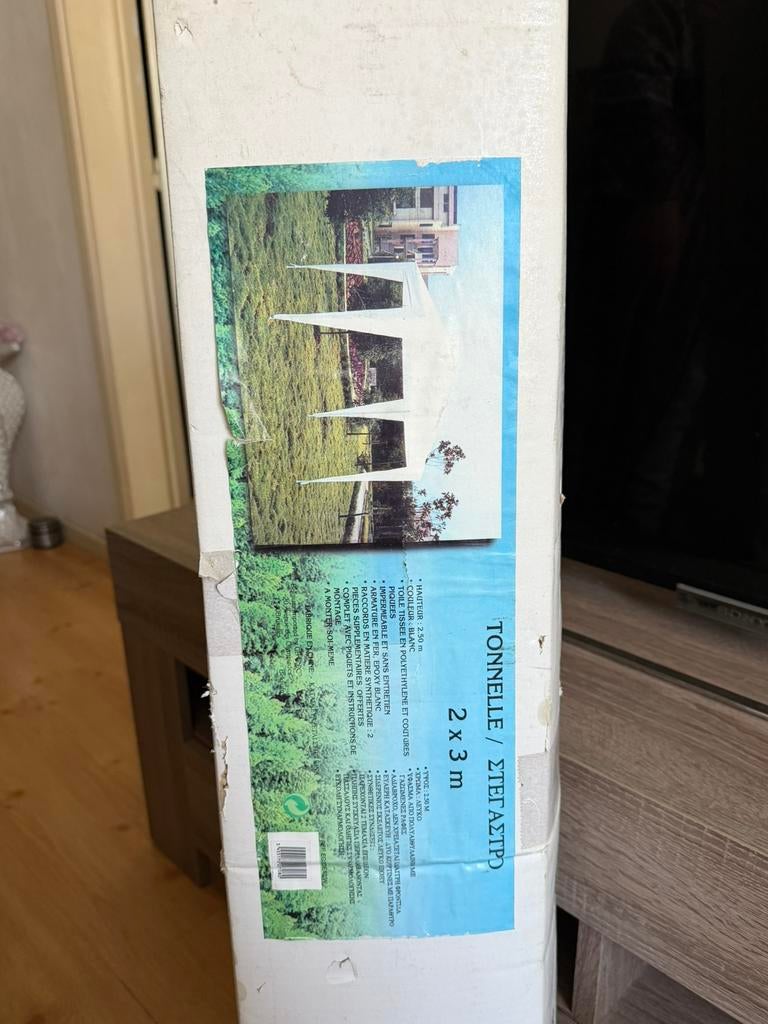 Tent, Ophalen, Zo goed als nieuw